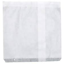 4F brown/white paper bag