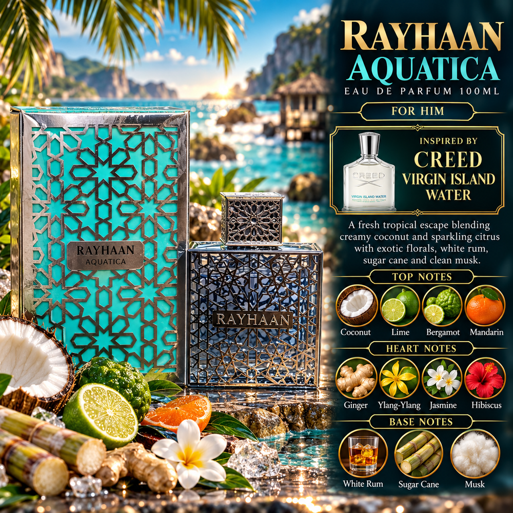 Rayhaan Aquatica Eau de Parfum 100ml