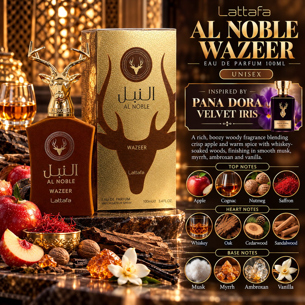 Al Noble Wazeer by Lattafa – Eau de Parfum 100ml