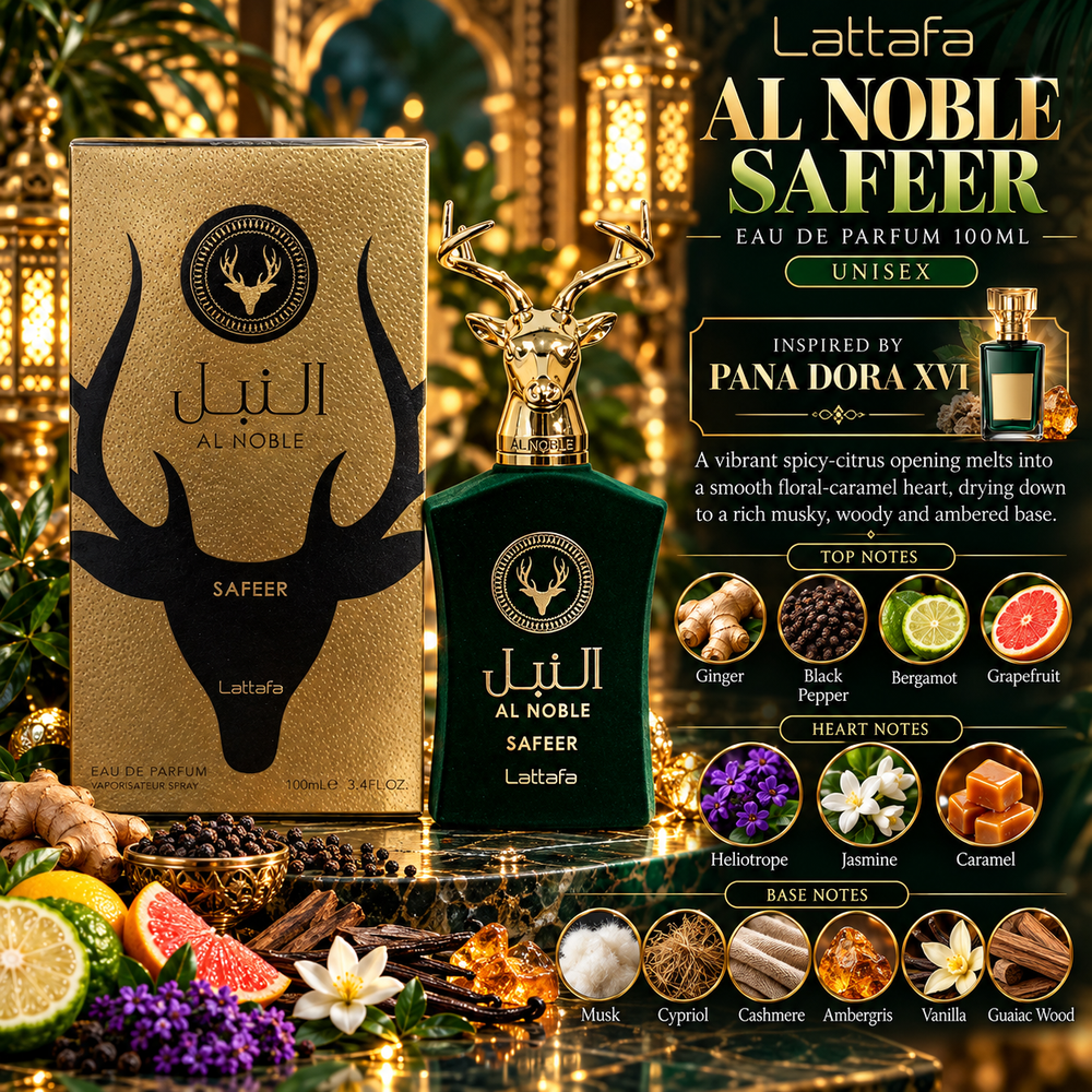 Al Noble Safeer by Lattafa – Eau de Parfum 100ml