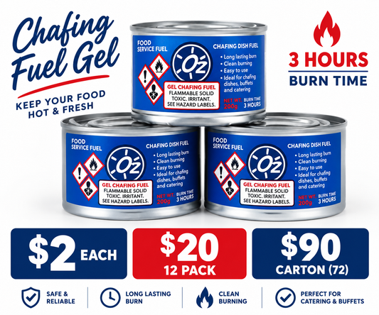 chafing 3 hour fuel gel