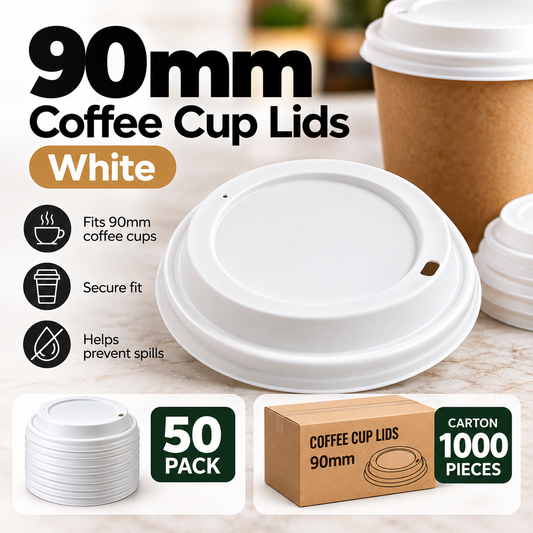 90mm coffee cup lids