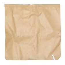 4F brown/white paper bag