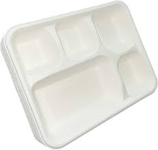 sugarcane rectangle 5 compartment