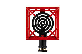Red 4 ring pressure stove