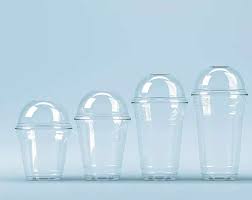 Plastic PET cups
